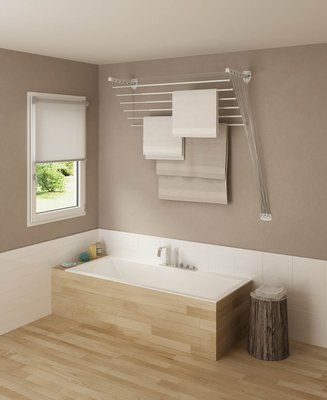 Сушарка для білизни настінно-стельова Gimi Lift 120 (154877) 928712 фото