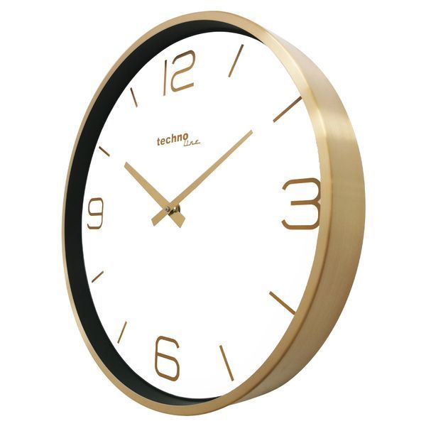 Годинник настінний Technoline WT7280 Gold (WT7280) DAS302335 фото