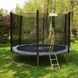 Батут Jumi Motion Sport Line 10ft (305см) с наружной сеткой серый H-5900410710146 фото 6