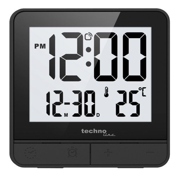 Годинник настільний Technoline WT375 Black (WT375) DAS302469 фото