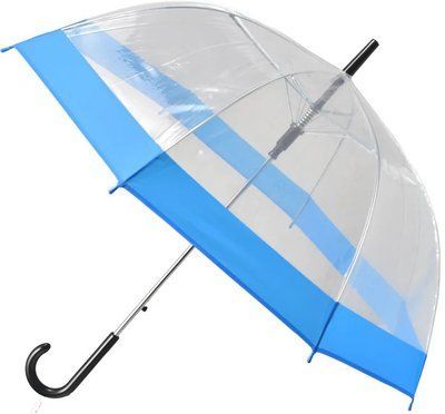 Парасолька Semi Line Transparent-Blue (2507-4) DAS303540 фото