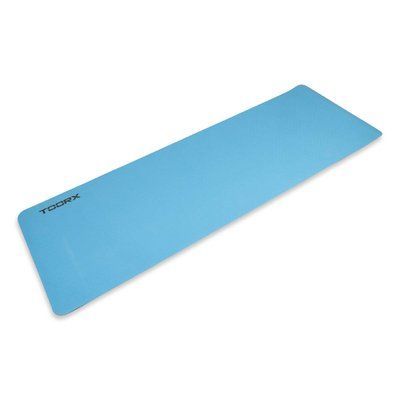 Килимок спортивний Toorx Yoga Professional TPE 183 х 60 х 0,6 см для йоги та фітнесу Azzurro/Antracite (MAT-183) 931141 фото