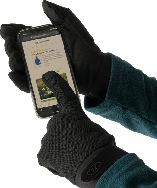 Перчатки водонепроницаемые Highlander Aqua-Tac Waterproof Gloves Black M (GL095-BK-M) 930527 фото