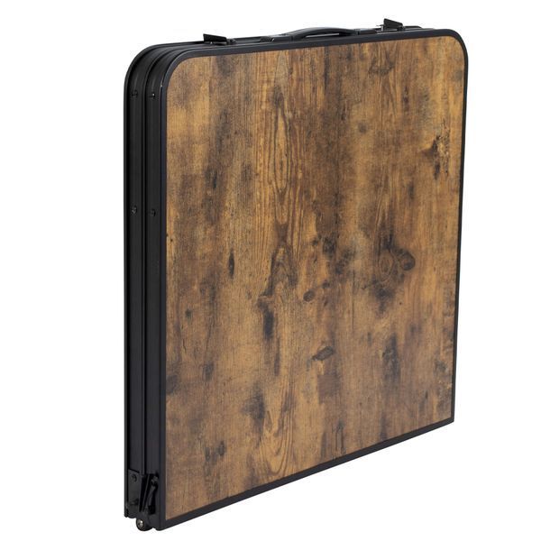 Стіл Bo-Camp Greene 120x60 cm Black/Wood look (1404210) DAS301531 фото