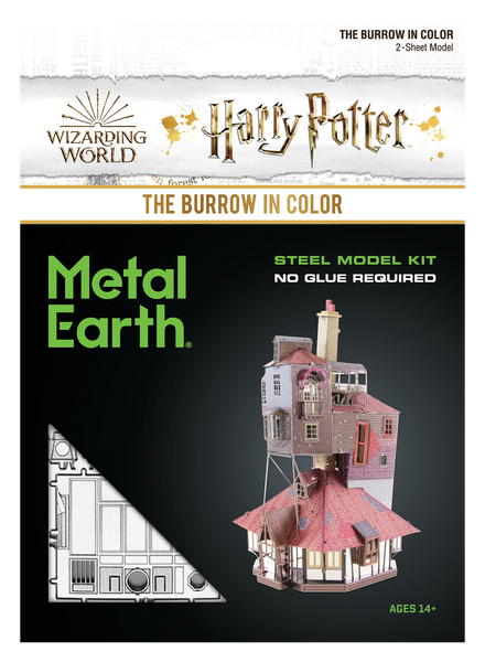 Металевий 3D конструктор "Harry Potter - Будинок Нора" TP-4987 фото