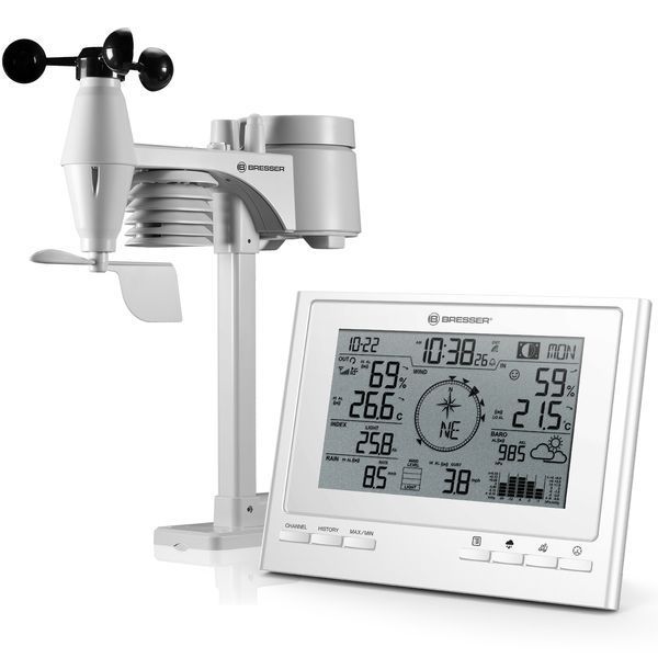 Метеостанция Bresser 7-in-1 Exclusive Line Weather Center Climate Scout (7003100GYE000) 930254 фото
