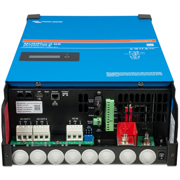 Многофункциональный инвертор однофазное/зарядное устройство Victron Energy MultiPlus-II GX 48/5000/70-50 99-00020912 фото