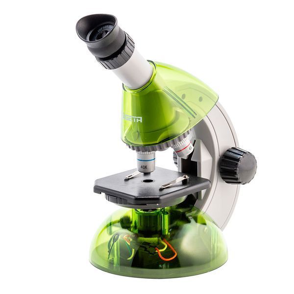 Мікроскоп SIGETA MIXI 40x-640x GREEN (з адаптером для смартфона) OPT-65912 фото
