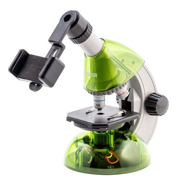 Мікроскоп SIGETA MIXI 40x-640x GREEN (з адаптером для смартфона) OPT-65912 фото