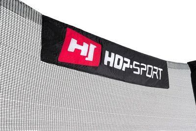 Батут Hop-Sport 10ft (305см) чорно-синій з зовнішньою сіткою (4 ноги) H-5902308221994 фото