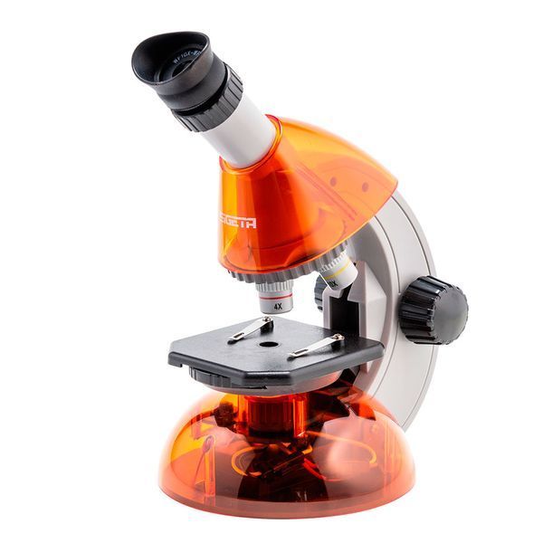Мікроскоп SIGETA MIXI 40x-640x ORANGE (з адаптером для смартфона) OPT-65913 фото