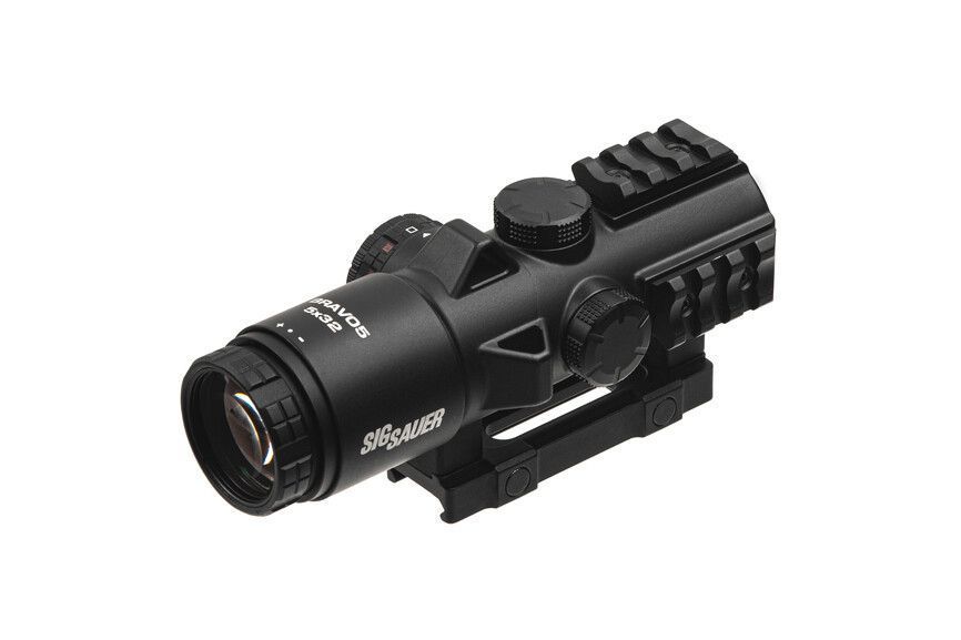 Прилад Оптичний Sig Optics Bravo5 Battle Sight, 5x32mm Horseshoe Dot Illum Reticle STV-5003283 фото