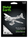Металевий 3D конструктор "Бомбардувальник B-17 Flying Fortress" TP-3679 фото 7