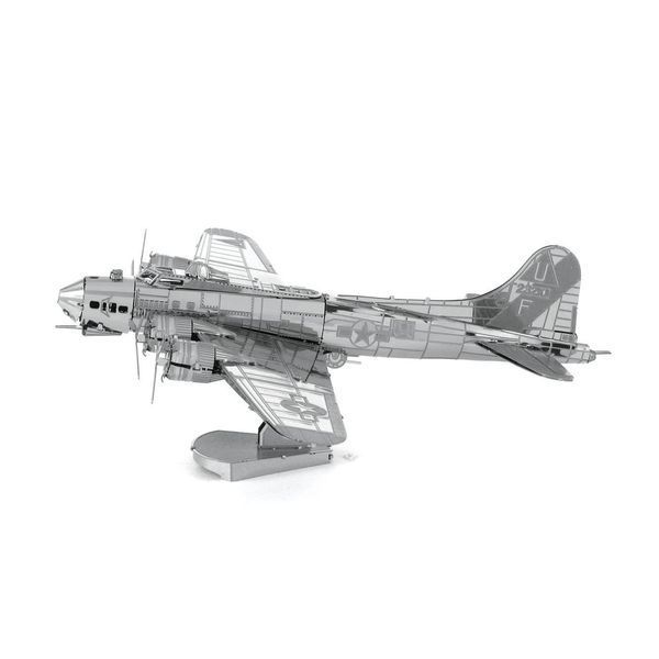 Металевий 3D конструктор "Бомбардувальник B-17 Flying Fortress" TP-3679 фото