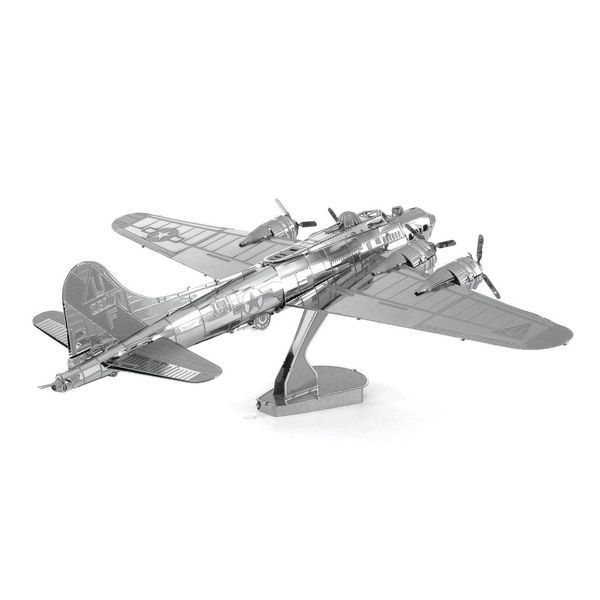 Металевий 3D конструктор "Бомбардувальник B-17 Flying Fortress" TP-3679 фото