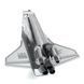 Металлический 3D конструктор "Космический шаттл Atlantis", Metal Earth, MMS015 TP-358 фото 4