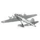 Металевий 3D конструктор "Бомбардувальник B-17 Flying Fortress" TP-3679 фото 3
